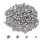 304 Stainless Steel Spacer Beads, Round