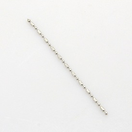 304 из нержавеющей стальной шарик цепочки, 1: 1 овальные и круглые