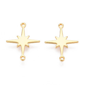 Подвески из латуни, звездные ссылки, долговечный, без никеля 