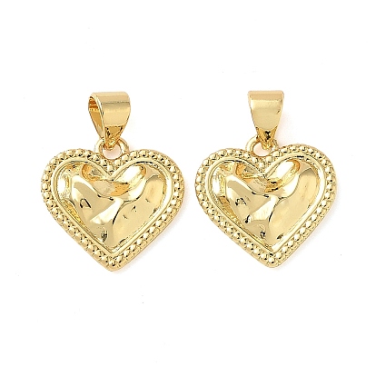 Латунные подвески, сердце прелести