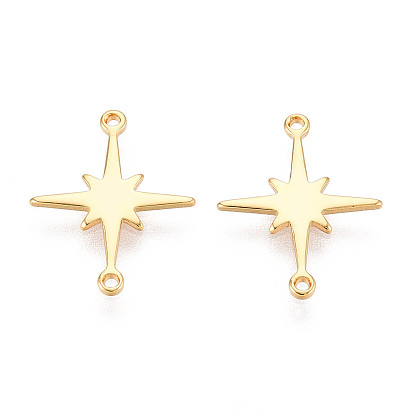 Подвески из латуни, звездные ссылки, долговечный, без никеля 