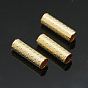 Yellow Gold Filled Tube Beads, 1/20 14K Gold Filled, 10x3mm, Hole: 2mm