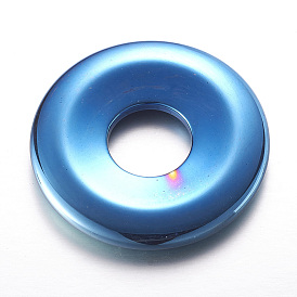 Гальванизировать немагнитных синтетические гематита подвески, пончик / пи-диск