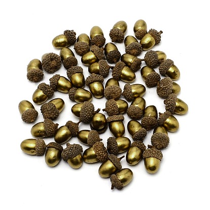 Acorn Foam Display, with Plant Leaf, for Home Display Decorations
