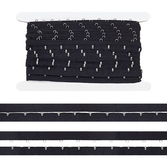 1 ряды 1 крючки бюстгальтер из полиэстера железные застежки, эластичный бюстгальтер