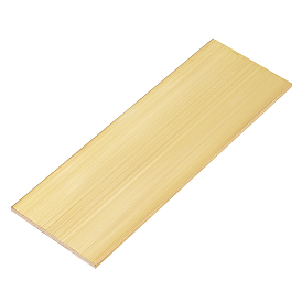 Латунный лист, прямоугольные