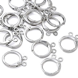 Fermoirs à levier en laiton shegrace, sans cadmium et sans nickel et sans plomb, avec des boucles 2