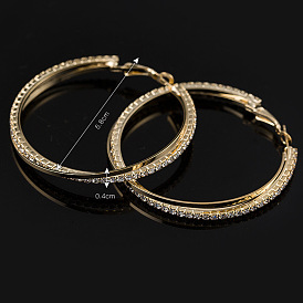 Fashionable Natural Water Diamond Earrings for Women - E008