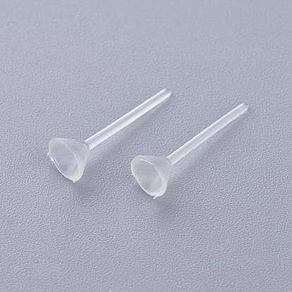 Plastic Stud Earring Findings,