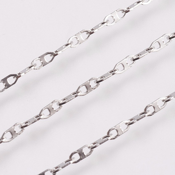 304 Verbindungsgliedkette aus Edelstahl, mit Spule, ungeschweißte