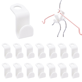Gorgecraft 50Pcs ABS Plastic Hook Hangers