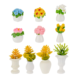 Мини-модель завода по производству смолы, аксессуары для кукольного домика с микро-ландшафтом, притворяясь опорными украшениями