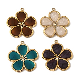 304 нержавеющей стальной эмали подвески, , реальный 18 k позолоченный, ионное покрытие (ip)