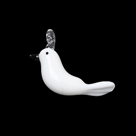 Подвески лэмпворк ручной работы, амулеты птиц