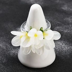 Ручной работы кольца пальца бусины, цветок