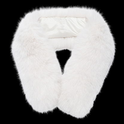 1Ошейник из искусственной лисьей шерсти для женщин (шт.)