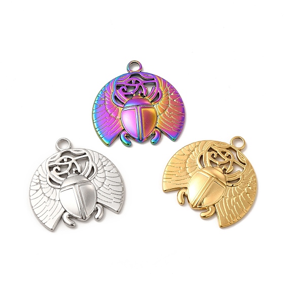 Ионное покрытие (ip) 304 подвески из нержавеющей стали, жук очарование