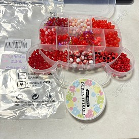 DIY Round Acrylic Beaded Bracelets Kits