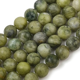 Natural Gemstone Beads, Taiwan Jade, Natural Energy Stone Healing Power for Jewelry Making, Round