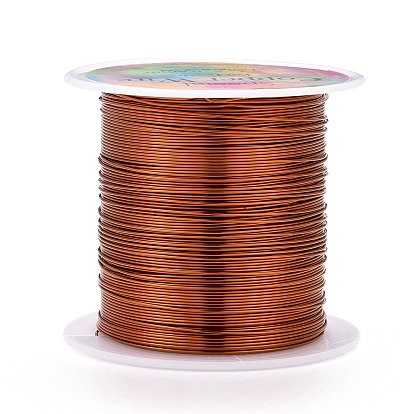 Alambre de cobre alambre de abalorios de cobre para la fabricación de joyas, larga duración plateado