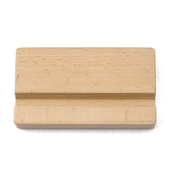 Beech Wood Mobile Phone Holders, Rectangle