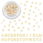 Alloy Cabochons, for Women DIY Manicures Decoration Accessories, Letter A~Z