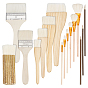 Wool Clay Paint Brush, with Wood Handle