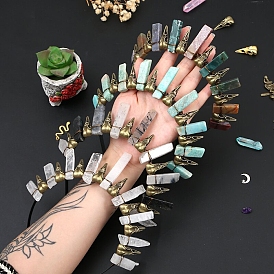 Обручи для волос из натуральных камней, аксессуары для волос для женщин и девочек