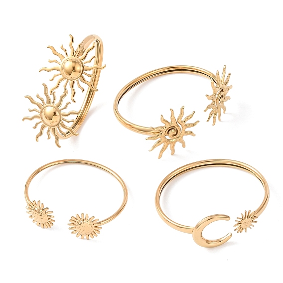 304 женские браслеты-манжеты из нержавеющей стали