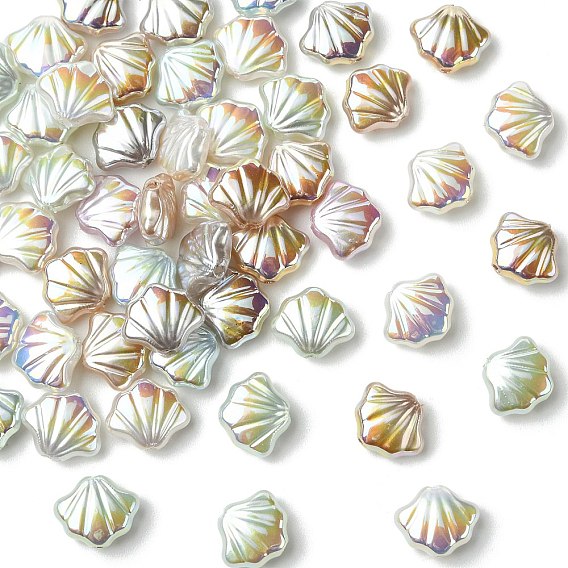 УФ-покрытие АБС-смолы бусины, имитация раковины и жемчуга, формы раковины