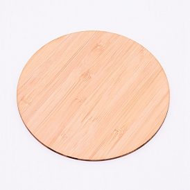 Flat Round Bamboo Boards for Painting