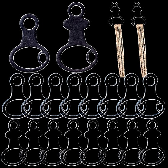 40шт 2 стиль акриловые нитки для вышивания капли, тонкие катушки мулине, для хранения швейных ниток, тыква форма