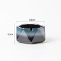 Porcelain Ashtray, Home Office Tabletop Decoration, Hexagon