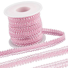 10ярдов полиэстеровой кружевной ленты, аксессуары для одежды, с пустыми пластиковыми катушками 1pc