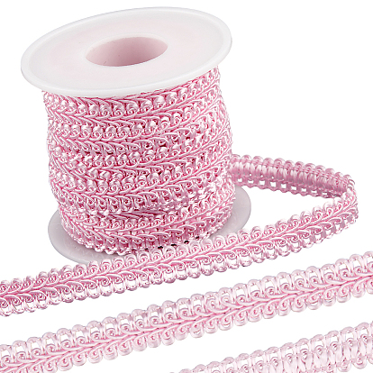 10ярдов полиэстеровой кружевной ленты, аксессуары для одежды, с пустыми пластиковыми катушками 1pc