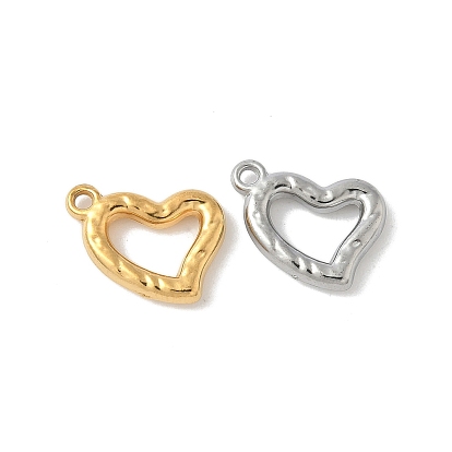 304 прелести нержавеющей стали, ионное покрытие (ip), очарование полого сердца