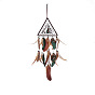 Indian dream catcher wall decoration forest style creative triangle dream catcher wall hanging wind chime i