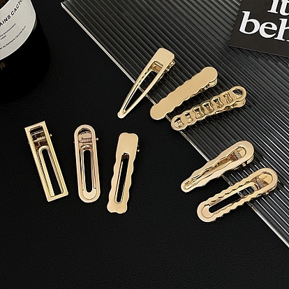 Металлические заколки для волос из кожи аллигатора