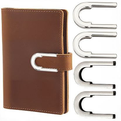 30 шт. пряжки U-образной формы из цинкового сплава, для изготовления пакетов