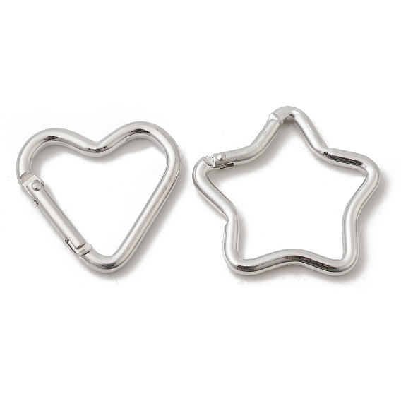 Алюминиевые пружинные кольца ворот, Сердце и звезда