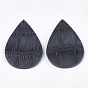 PU Leather Pendants, Drop