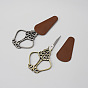 DIY Sewing Accessories Scissors Leather Case Cross Embroidery Scissors Storage Cover Multifunctional Scissors Leather Case