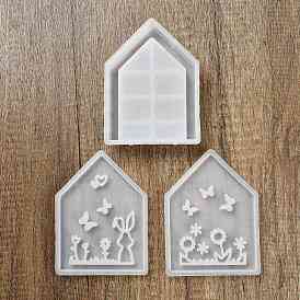 Пасхальная тема дом своими руками силиконовые формы для настольной лампы, формы для литья смолы, для уф-смолы, изготовление изделий из эпоксидной смолы