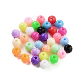 Plastic Beads, Round
