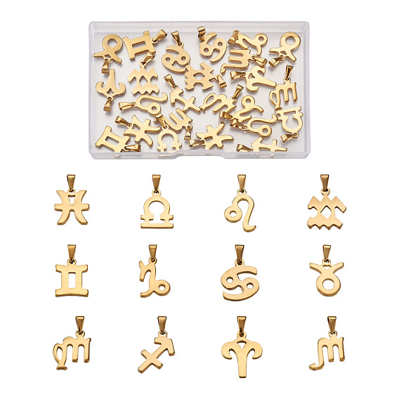 304 Stainless Steel Pendants, Constellations
