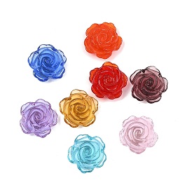 Стеклянный магнит на холодильник, магнитный, украшения для холодильника, цветок