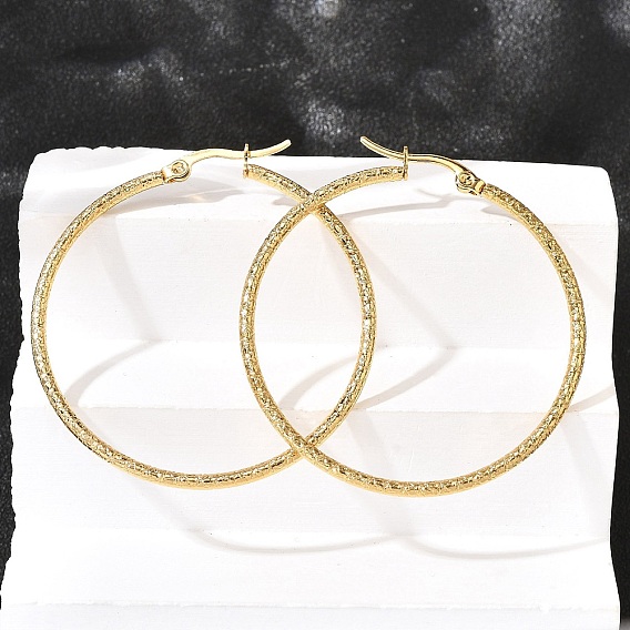 Серьги из 201 нержавеющей стали, с 304 штифтов из нержавеющей стали, вакуумное покрытие pvd