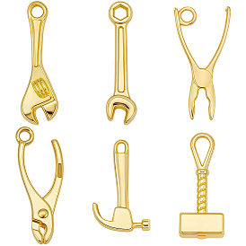 60 шт 6 стиль подвески из сплава, без кадмия, без никеля и без свинца, разнообразные