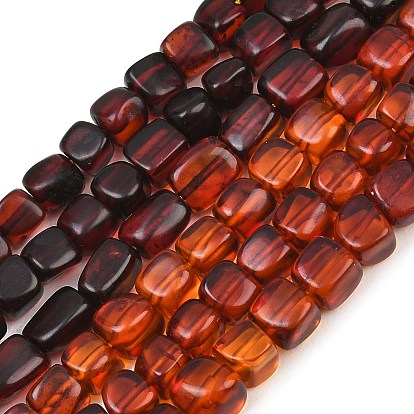 Natural Amber Beads Strands, Nuggets, Tumbled Stone