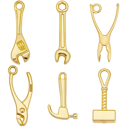60 шт 6 стиль подвески из сплава, без кадмия, без никеля и без свинца, разнообразные
